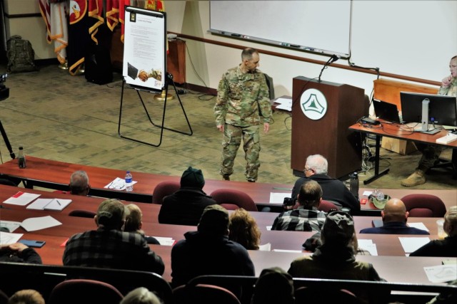 Fort McCoy Garrison commander holds town hall to review climate survey, first 90 days