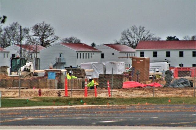 November 2022 construction operations of $11.96 million transient training brigade headquarters at Fort McCoy