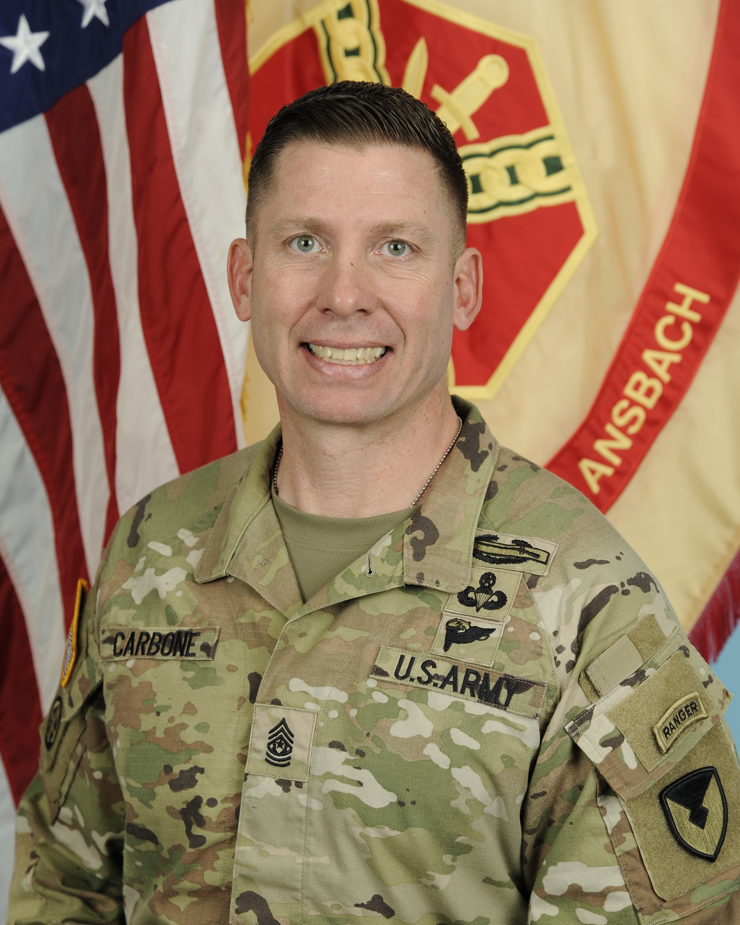Command Sgt. Maj. Christopher Carbone