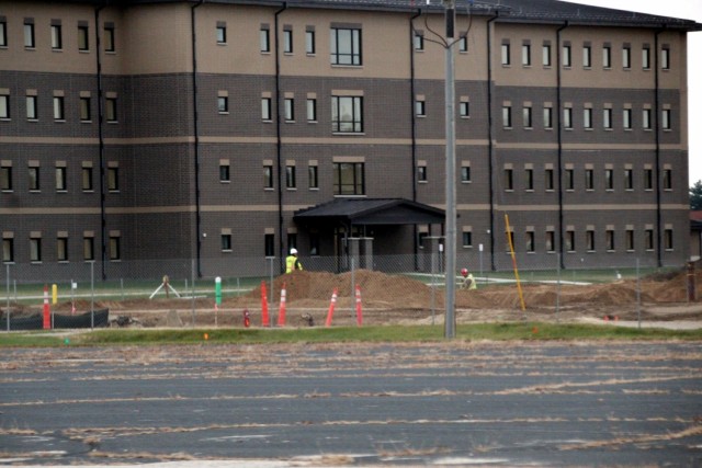 November 2022 construction operations of $11.96 million transient training brigade headquarters at Fort McCoy