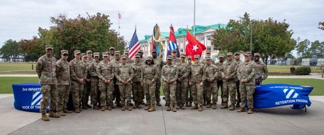 3rd Infantry Division recognizes outstanding retention NCOs and career counselors