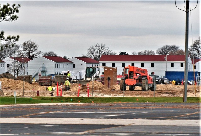 November 2022 construction operations of $11.96 million transient training brigade headquarters at Fort McCoy