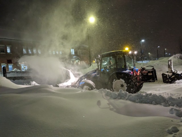 Fort Drum reacts to powerful snow storm