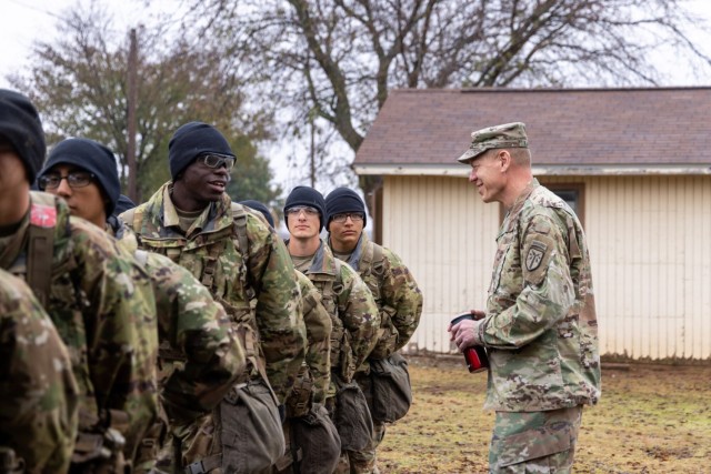 Trainees share Thanksgiving Tradition with Fort Sill and community leaders
