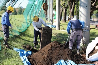 CAMP ZAMA, Japan – The Camp Zama Golf Course recently completed a large project to repair a portion of the mesh nets that are meant to keep golf balls w...