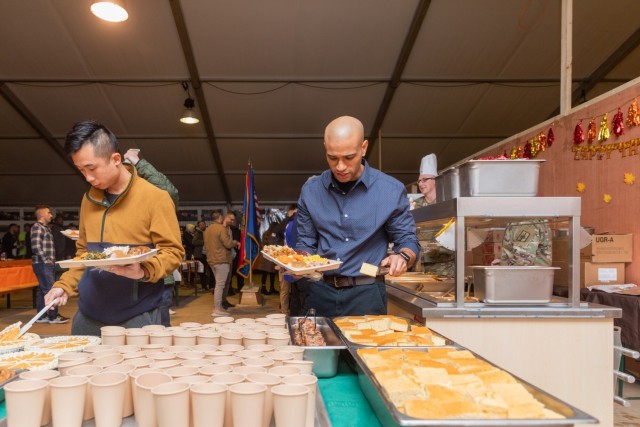 Task Force Orion celebrates Thanksgiving in Germany
