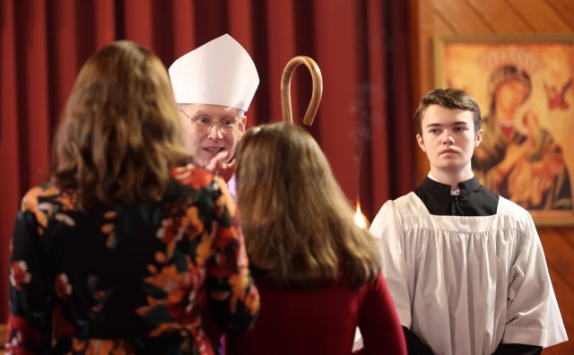 Catholic auxiliary bishop presides over special Fort Knox confirmation ceremony during Advent mass