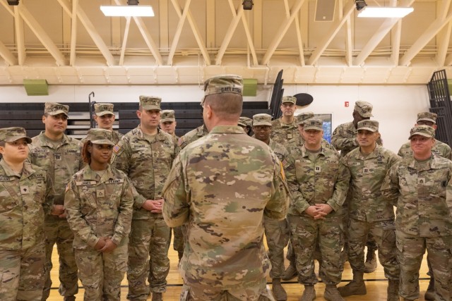 Team of 1st TSC Soldiers prepare for rotation to Kuwait