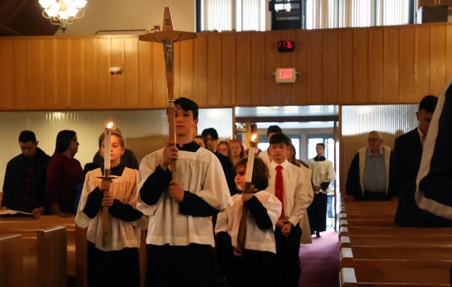 Catholic auxiliary bishop presides over special Fort Knox confirmation ceremony during Advent mass