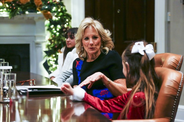 First Lady Jill Biden: National Guard a &#39;beacon of hope&#39; in times of need