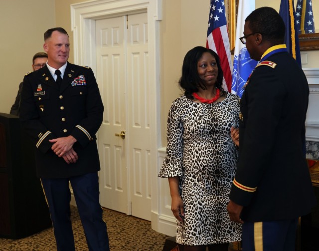 Latoya Mosley Brown and Lt. Col. Drewry L. Brown
