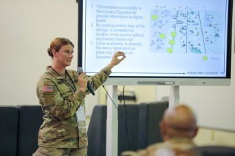 FORT STEWART, Ga. — “Solving modern problems with modern technology,” is a common phrase said among 3rd Infantry Division Soldiers in the Marne Innovati...