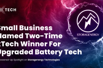 Small business named two-time xTech winner for upgraded battery tech