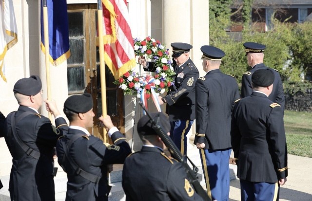 Soldiers honoring President Zachary Taylor