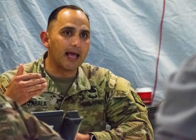 Command Sgt. Maj. Jorge Arzabala