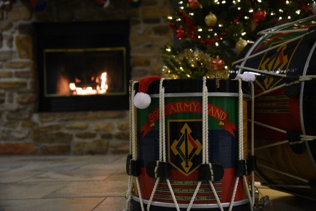 The 399th Army Band will hold their holiday celebration concert at 7 p.m. Dec. 15 at Nutter Field House.