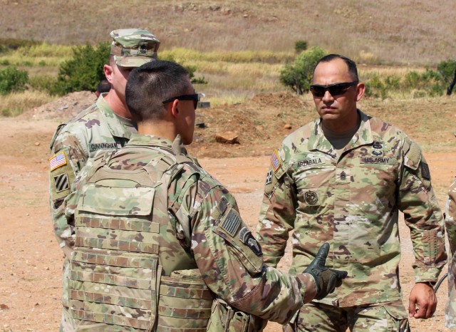 Command Sgt. Maj. Jorge Arzabala