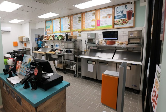 Customers can now enjoy visiting the newly opened Tropical Smoothie Café located inside the Fort Knox Exchange food court.