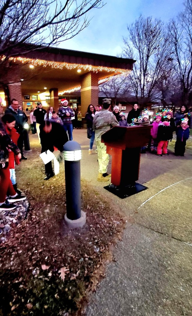 Fort McCoy holds 2022 Christmas Tree Lighting Event