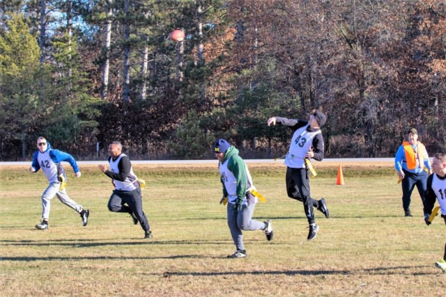 181st MFTB holds Turkey Bowl 2022 flag football game at Fort McCoy