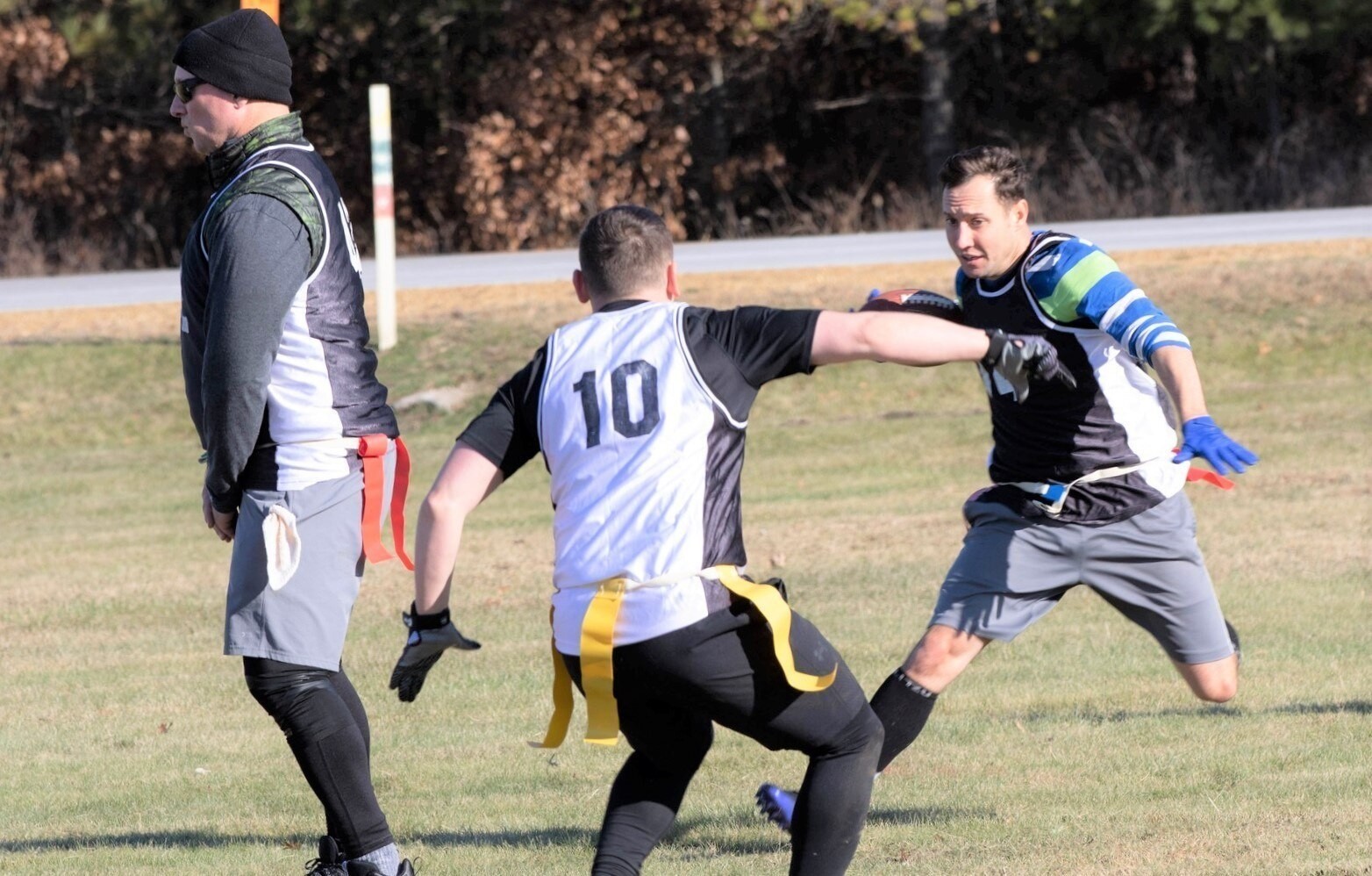 Annual flag football game, the Turkey Bowl, in Medway going strong for 10  years