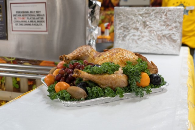Thanksgiving Day at Camp Arifjan Zone 6 Dining Facility