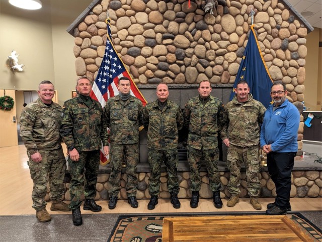 German Army delegation visit enhances partnerships with Army in Alaska