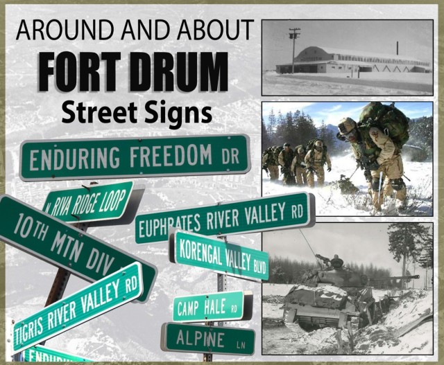 Around and About Fort Drum: The Street Sign Edition