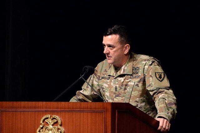 15th Military Police Brigade welcomes new Command Sgt. Maj.
