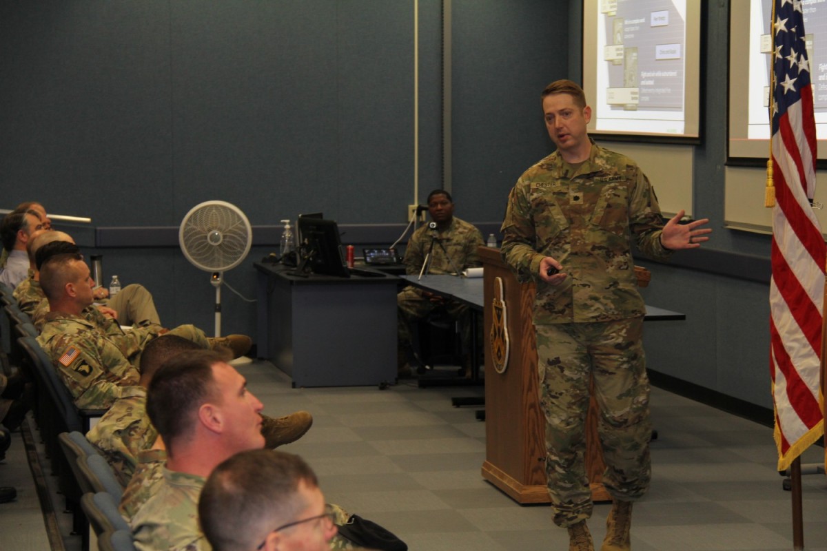 Combined Arms Center team trains educators on FM 30 Article The