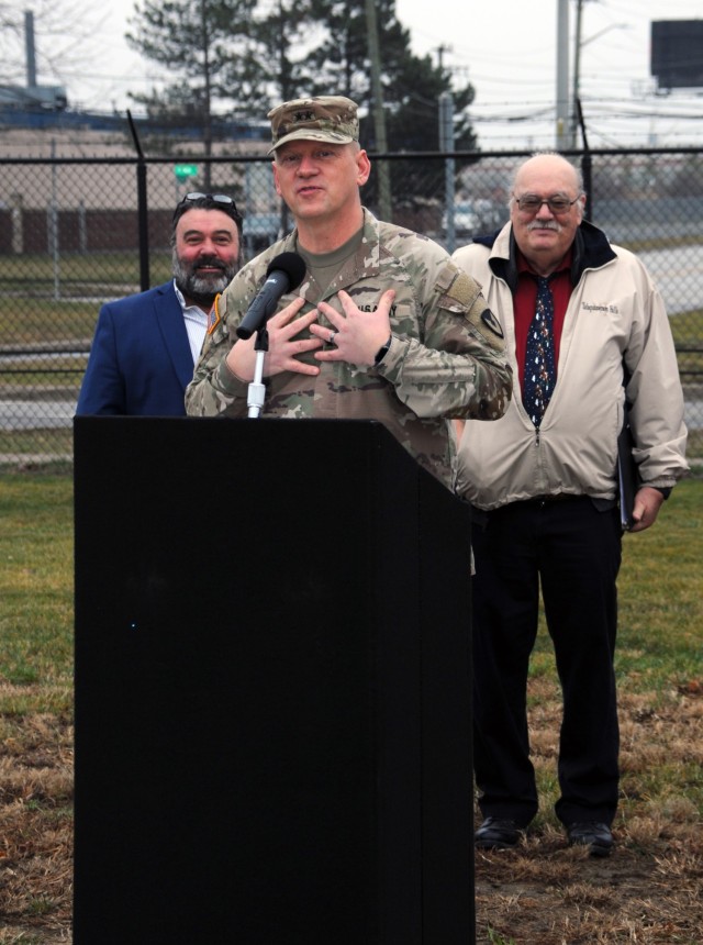 Detroit Arsenal Tank Lighting Ceremony 2022