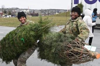 Trees for Troops brings holiday joy to Fort Drum Soldiers and families