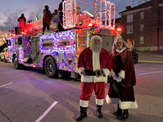 The Fort Knox community will have two separate opportunities to observe the annual Santa Fire Truck Tour through installation housing neighborhoods.