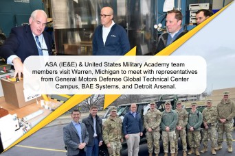 Principal Deputy for Assistant Secretary of the Army Installations, Energy & Environment ASA (IE&E), Mr. Paul Farnan & team members, along with faculty visit Industry Partners