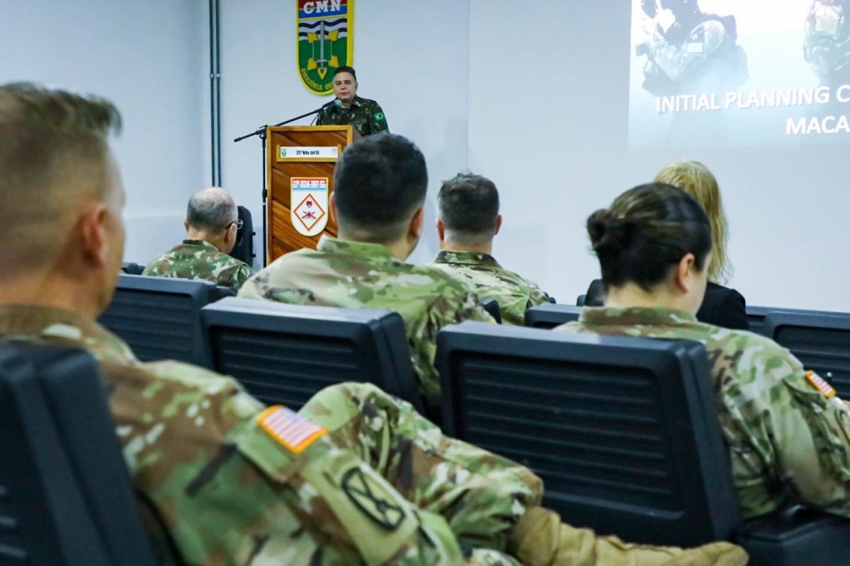 Brazilian army hosts initial planning conference for exercise Southern Vanguard 24 Article