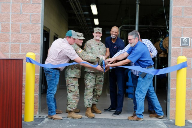 North Fort ribbon cutting completes Fort Polk’s green sand filtration