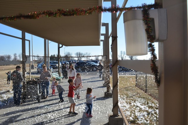 Fort Riley Child and Youth Services hosts Polar Express event