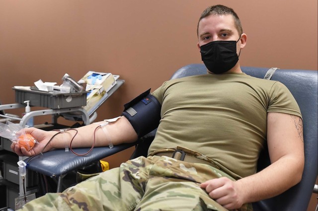 RIA personnel donate critically needed blood; blood drive coming Feb. 10