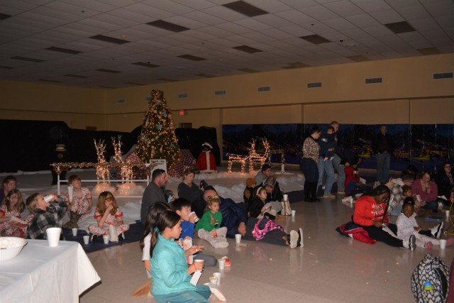 Fort Riley Child and Youth Services hosts Polar Express event
