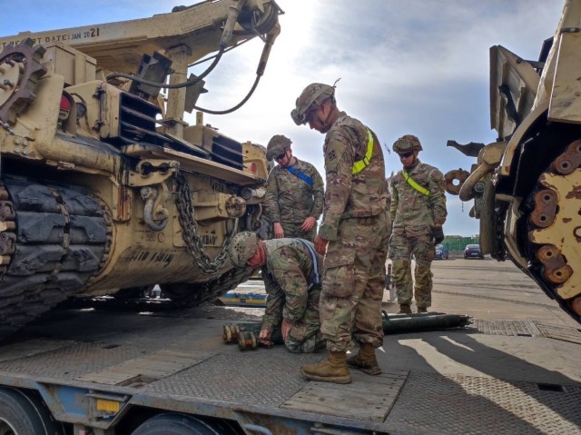 U.S. Army equipment arrives with economic opportunity in Greece