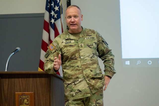 Maj. Gen. Gibson Delivers Keynote Address
