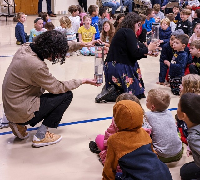 Science experiments spark student interest