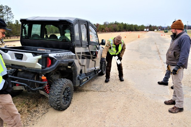 Off-road vehicle safety training at Fort McCoy