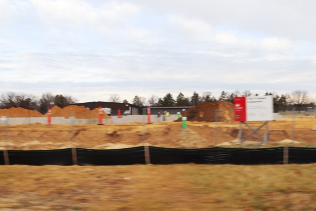 December 2022 construction operations of $11.96 million transient training brigade headquarters at Fort McCoy