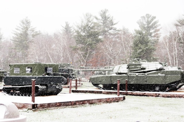 Fort McCoy&#39;s Equipment Park in Historic Commemorative Area