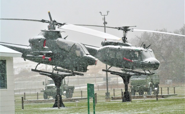 Fort McCoy&#39;s Equipment Park in Historic Commemorative Area