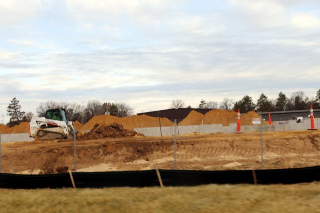 December 2022 construction operations of $11.96 million transient training brigade headquarters at Fort McCoy