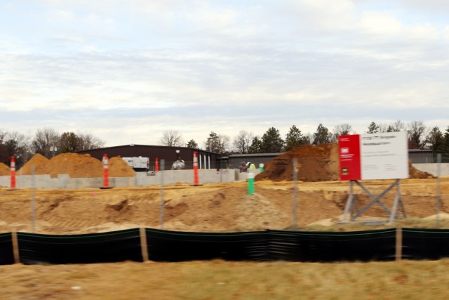 December 2022 construction operations of $11.96 million transient training brigade headquarters at Fort McCoy