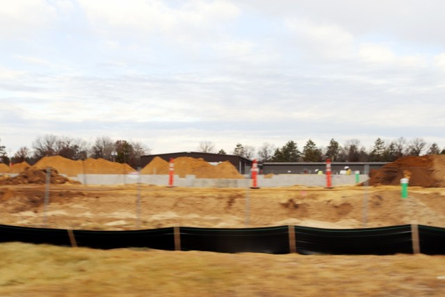 December 2022 construction operations of $11.96 million transient training brigade headquarters at Fort McCoy