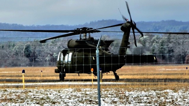 November 2022 UH-60 Black Hawk training operations at Fort McCoy